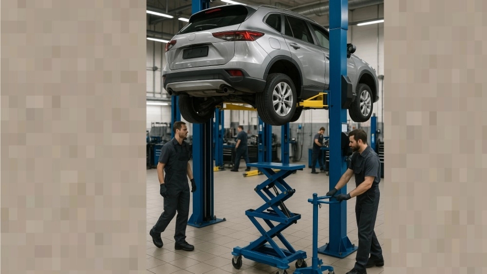 Car lift jacks: up -to -date technology and high security in car repairs Car lift jacks: up -to -date technology and high security in car repairs